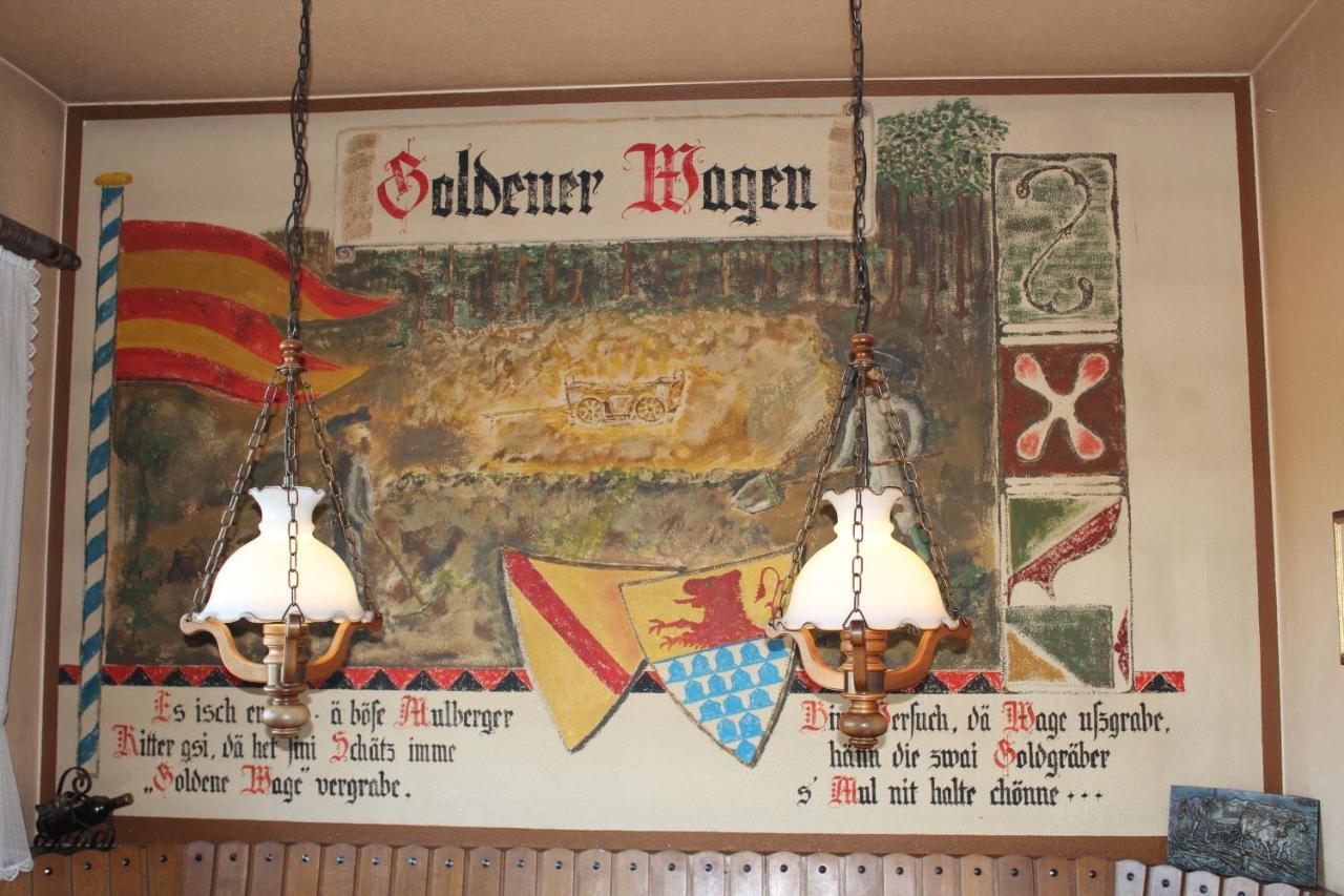 Hotel Zum Goldenen Wagen Maulburg المظهر الخارجي الصورة